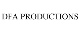 DFA PRODUCTIONS trademark