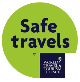 SAFE TRAVELS BY WORLD TRAVEL & TOURISM COUNCIL trademark