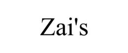 ZAI'S trademark