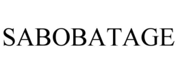 SABOBATAGE trademark