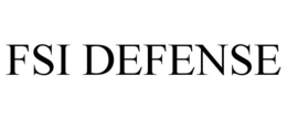 FSI DEFENSE trademark