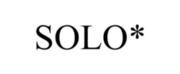 SOLO* trademark