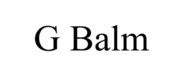 G BALM trademark