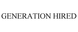 GENERATION HIRED trademark