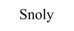 SNOLY trademark