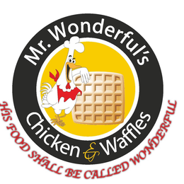 MR.WONDERFULS CHICKEN & WAFFLES HIS FOOD SHALL BE CALLED WONDERFUL trademark