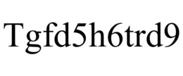 TGFD5H6TRD9 trademark