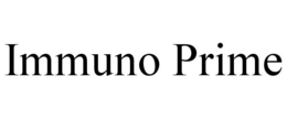 IMMUNO PRIME trademark