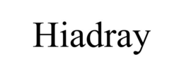 HIADRAY trademark