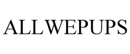 ALLWEPUPS trademark