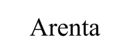 ARENTA trademark