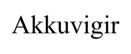 AKKUVIGIR trademark