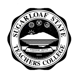 SUGARLOAF STATE TEACHERS COLLEGE PAHVANT BUTTE LAKE BONNEVILLE'S FINEST VOLCANO! MMXX 39°07"26.0"N 112°32'59.7"W trademark