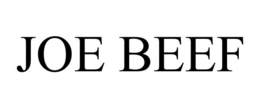 JOE BEEF trademark