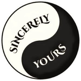 SINCERELY YOURS trademark