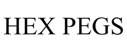 HEX PEGS trademark