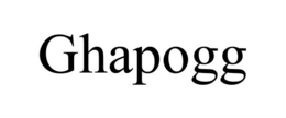 GHAPOGG trademark