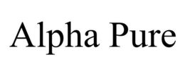 ALPHA PURE trademark