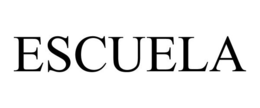 ESCUELA trademark