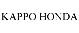 KAPPO HONDA trademark