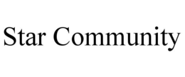 STAR COMMUNITY trademark