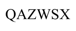 QAZWSX trademark