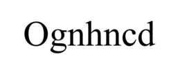 OGNHNCD trademark