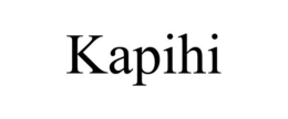 KAPIHI trademark