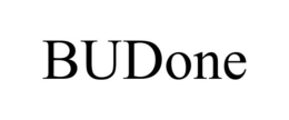 BUDONE trademark