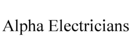 ALPHA ELECTRICIANS trademark