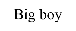 BIG BOY trademark