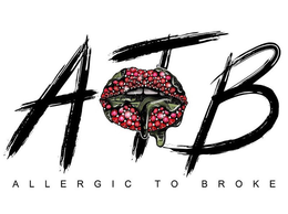 A T B ALLERGIC TO BROKE 100 trademark