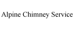 ALPINE CHIMNEY SERVICE trademark