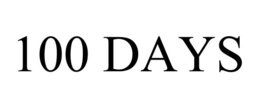100 DAYS trademark