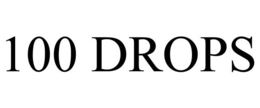 100 DROPS trademark