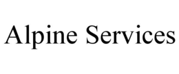 ALPINE SERVICES trademark