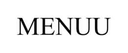 MENUU trademark