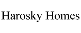 HAROSKY HOMES trademark
