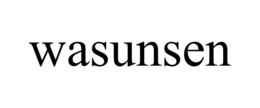 WASUNSEN trademark