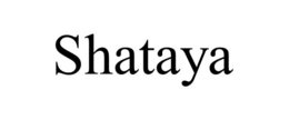 SHATAYA trademark