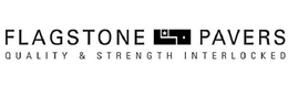 FLAGSTONE PAVERS QUALITY & STRENGTH INTERLOCKED trademark