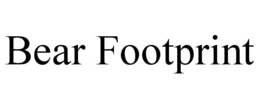 BEAR FOOTPRINT trademark