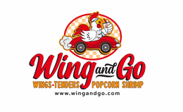 WING AND GO WINGS TENDERS POPCORN SHRIMP WWW.WINGANDGO.COM trademark