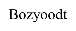 BOZYOODT trademark