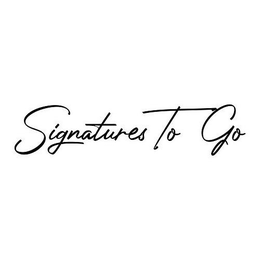 SIGNATURES TO GO trademark