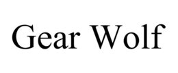 GEAR WOLF trademark