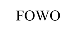 FOWO trademark