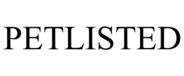 PETLISTED trademark