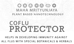 MAHA MRITYUNJAYA PLANT BASED NANOTECHNOLOGY COFLU PROTECTOR HELPS IN DEVELOPING IMMUNITY AGAINST ALL FLUS WITH SPECIAL BOTANICALS & HERBALS trademark
