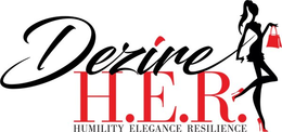 DEZIRE H.E.R. HUMILITY ELEGANCE RESILIENCE trademark